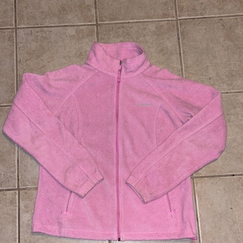 Columbia Pink Fleece Jacket